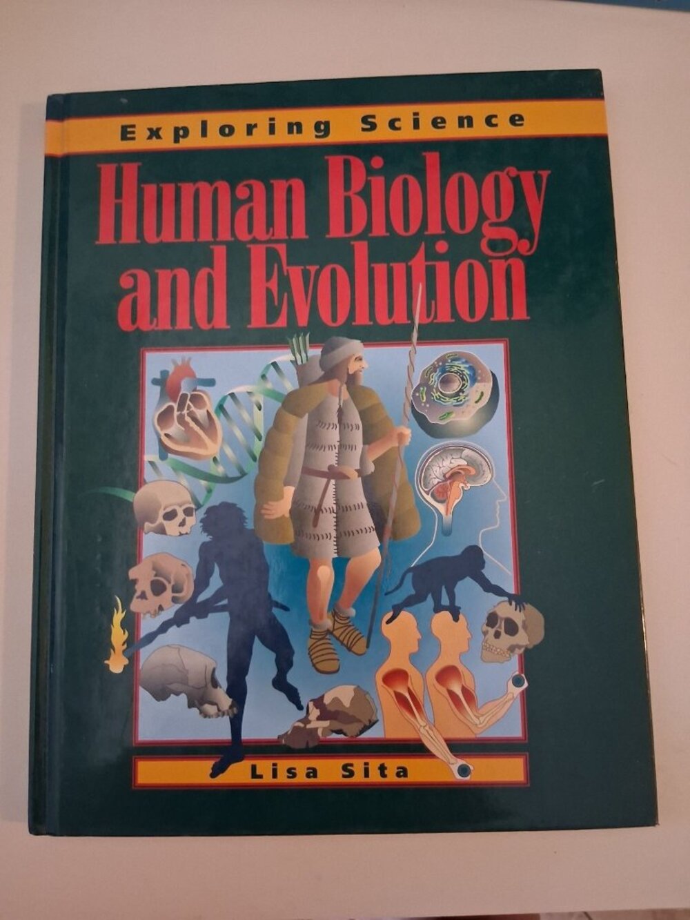 Human Biology and Evolution Children's Hardcover Non-Fiction Book